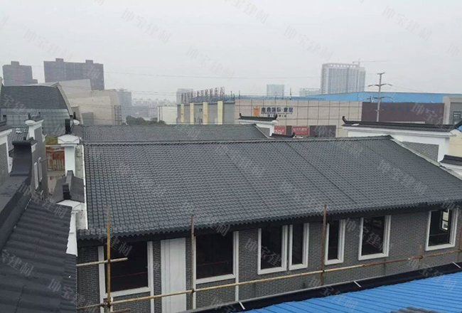 棚改工程利好合成樹脂瓦企業和品牌的發展