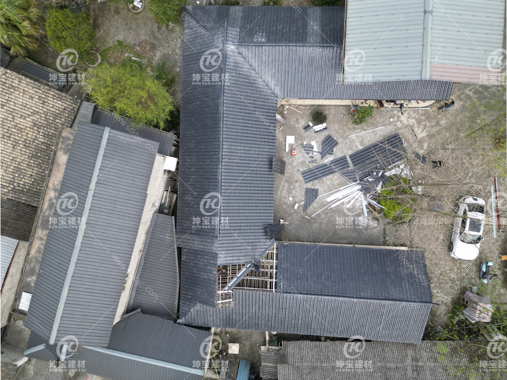 100-200平方房子鋪多少合成樹脂瓦？總費用多少錢？